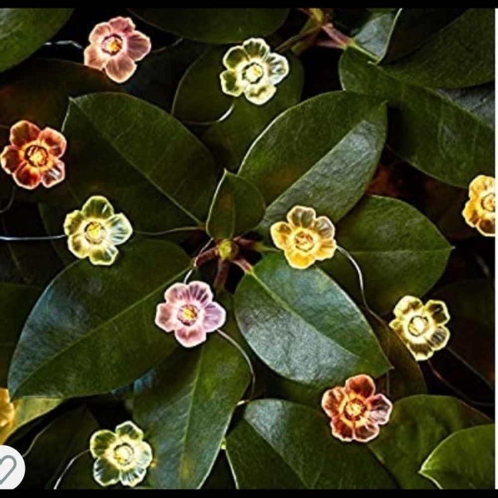 Garden party led light flower